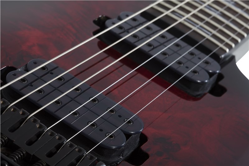 Schecter Omen Elite-6, Black Cherry Burst