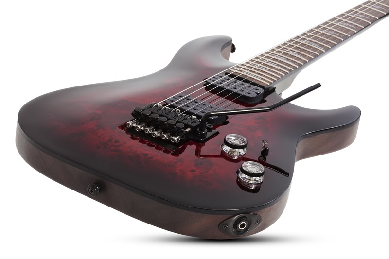 Schecter Omen Elite-6 FR Black Cherry Burst Body 