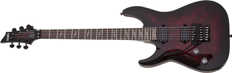 Schecter Omen Elite-6 FR Black Cherry Burst LH