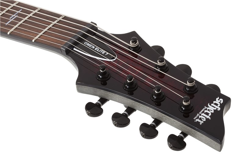 Schecter Omen Elite-7 Black Cherry Burst