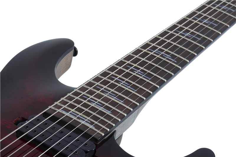 Schecter Omen Elite-7 Black Cherry Burst