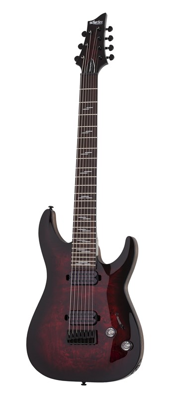 Schecter Omen Elite-7 Black Cherry Burst