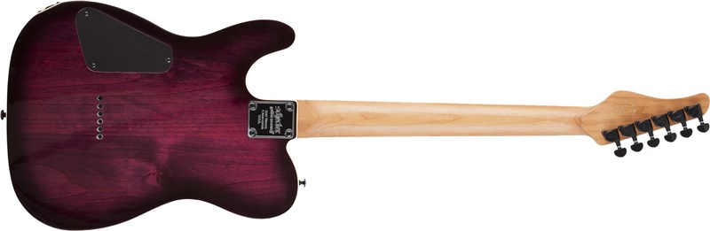 Schecter PT Pro Ebony Trans Purple Burst 2