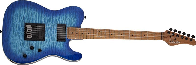 Schecter PT Pro Trans Blue Burst 3