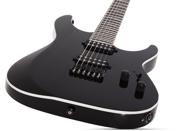 Schecter Reaper-6 Custom, Gloss Black