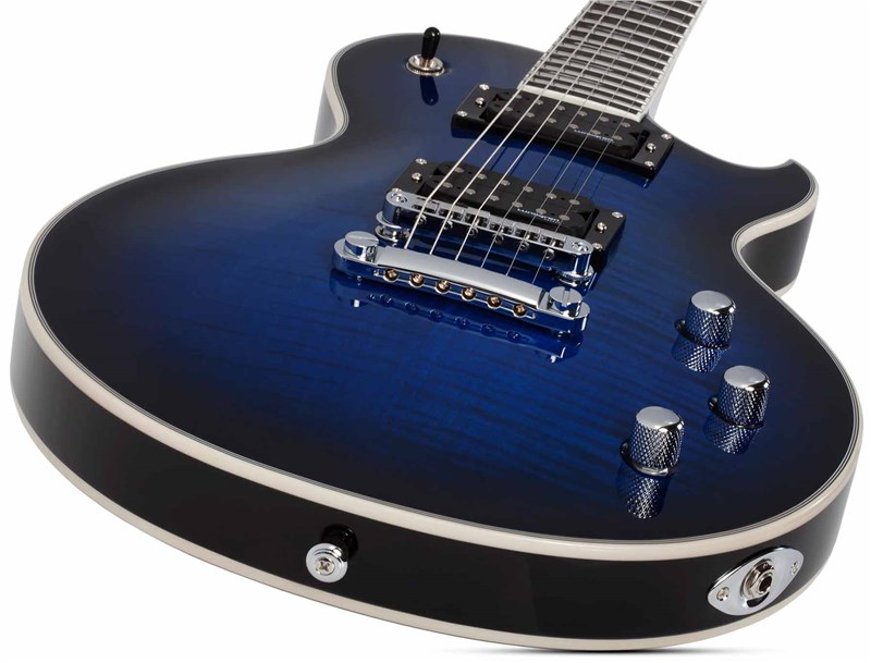 Schecter Solo-II Supreme Blue Burst