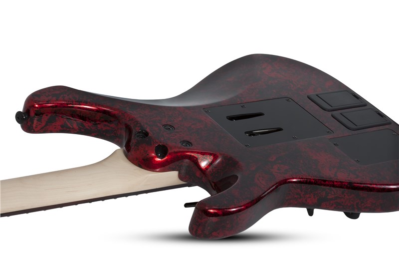 Schecter SVSS FR S, Red Reign, Rear