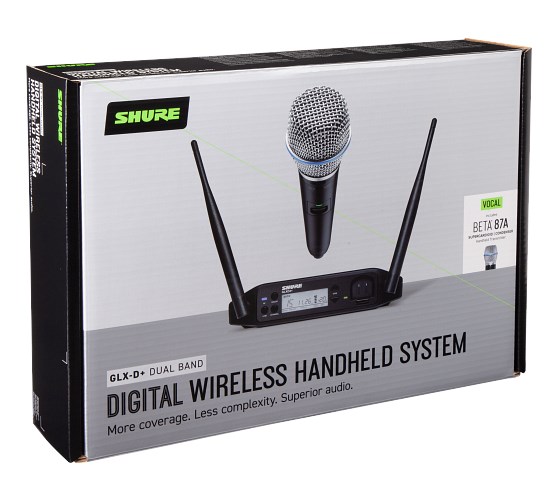 Shure GLXD24+ BETA 87A Wireless Vocal System | GAK