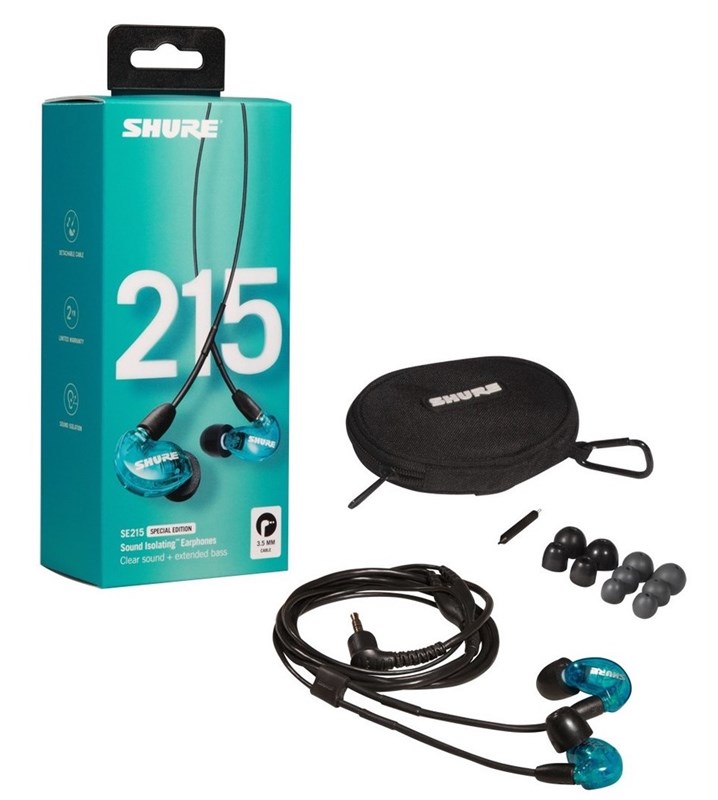 Shure SE215 Blue