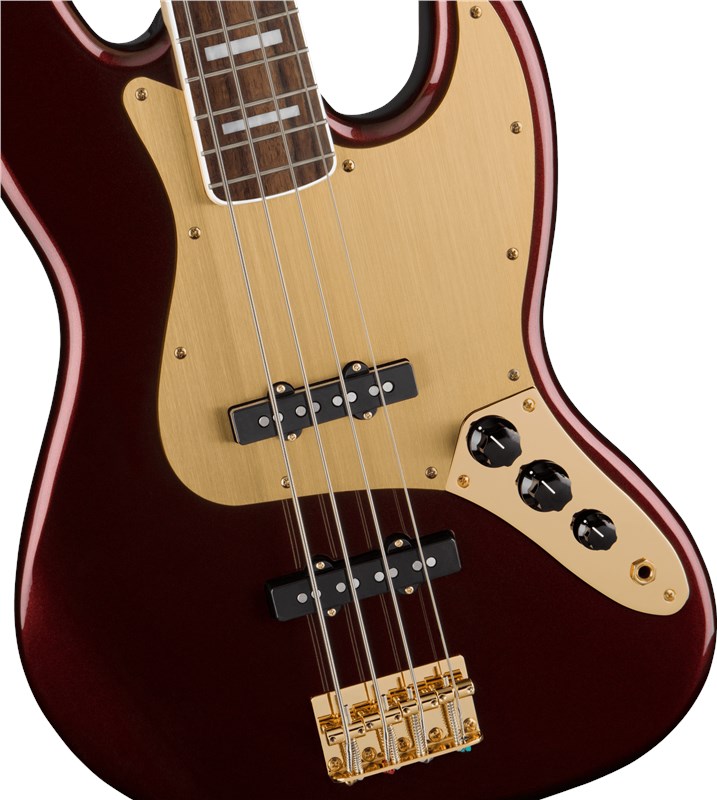 Squier 40th Anniversary Jazz Red