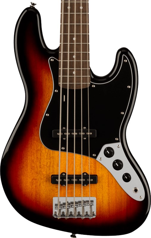 Squier Jazz Bass V 3-Colour Sunburst