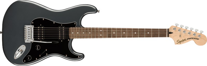 Squier Affinity Strat HH Charcoal Frost Metallic