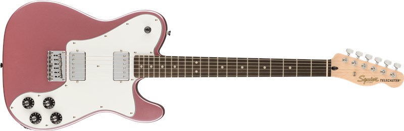 Squier Affinity Series Tele Deluxe Burgundy Mist