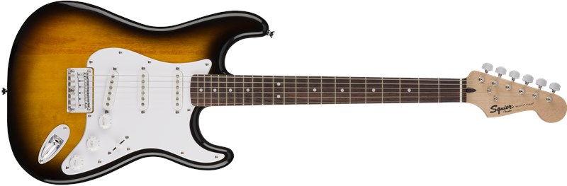 Squier Bullet Stratocaster Hardtail Brown Sunburst