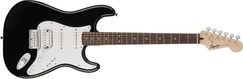 Squier Bullet Stratocaster Hardtail HSS Black