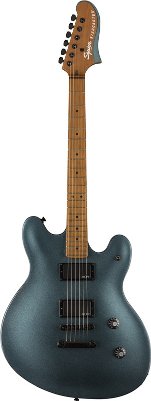 Squier Contemporary Starcaster Gunmetal Front