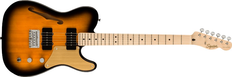 Squier Cabronita Tele Thinline 2-Colour Sunburst