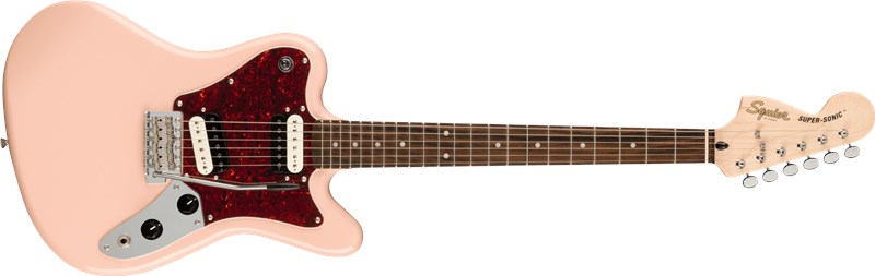 Squier Paranormal Series Super-Sonic, Shell Pink