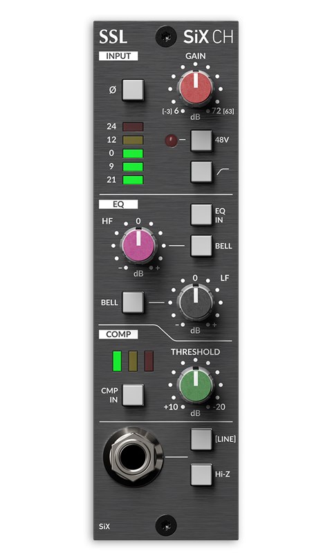 SSL SiX Channel Strip 500 Series Module 1