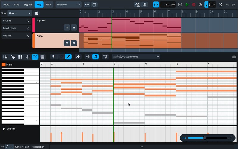 Steinberg Dorico Pro 4 Play Key Editor