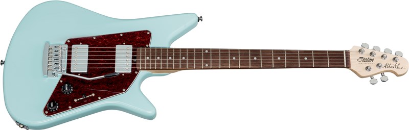 Sterling AL40 Albert Lee Sub Daphne Blue Angled