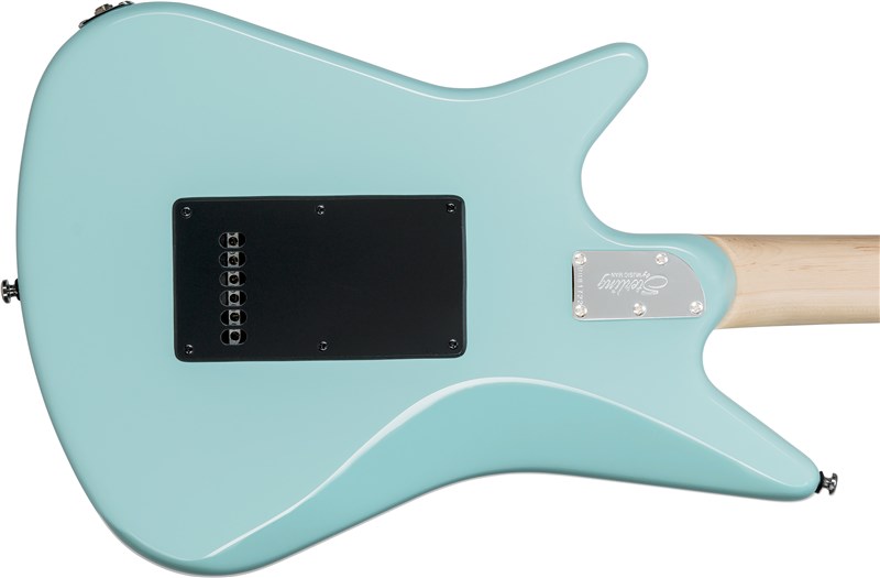 Sterling AL40 Albert Lee Sub Daphne Blue Body Back