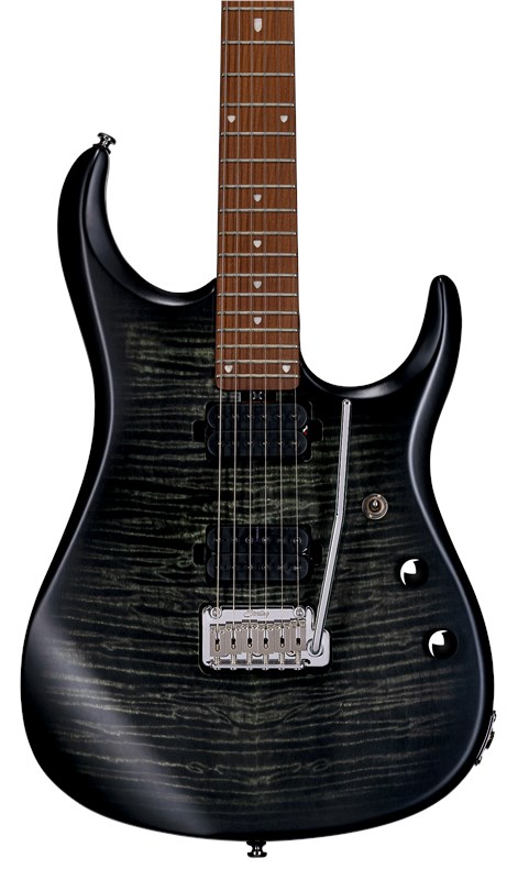 Sterling JP150 John Petrucci Trans Black Satin 2