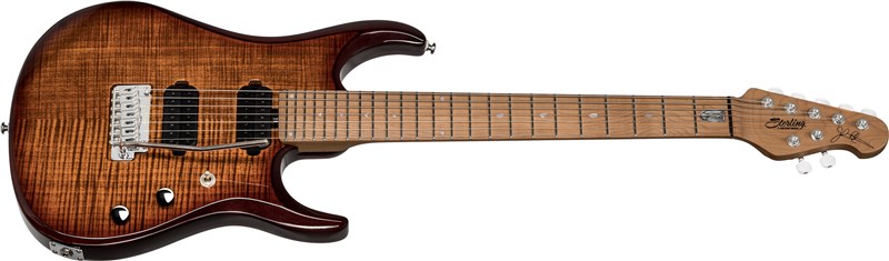 Sterling by Music Man JP157 John Petrucci 7 String, Island Burst