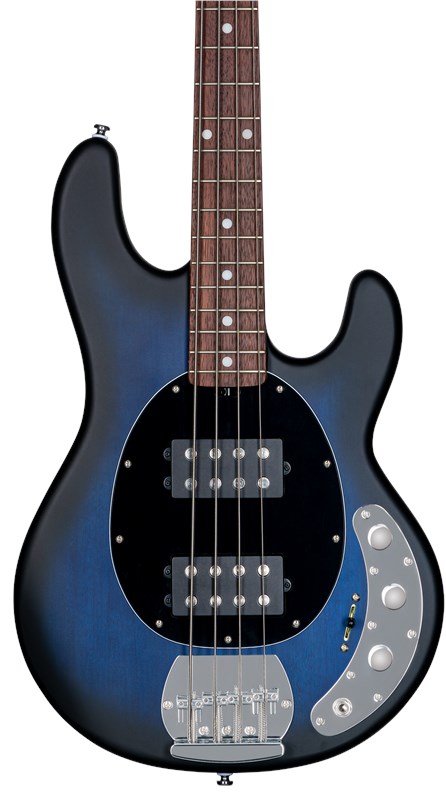 Sterling Ray4 HH Bass Pacific Blue Burst Satin 2