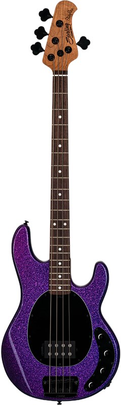 Sterling RAY34 StingRay Bass Purple Sparkle 2