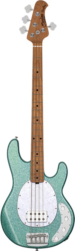 Sterling RAY34 StingRay Bass Seafoam Sparkle 2