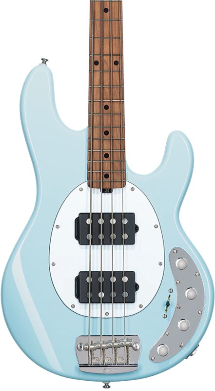 Sterling RAY34HH StingRay HH Bass Daphne Blue 1