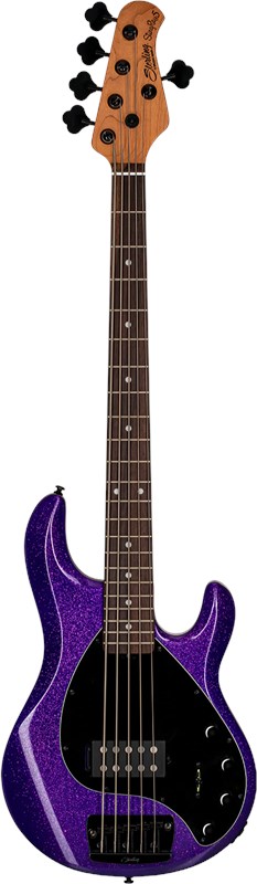 Sterling RAY35 StingRay5 Bass Purple Sparkle 2