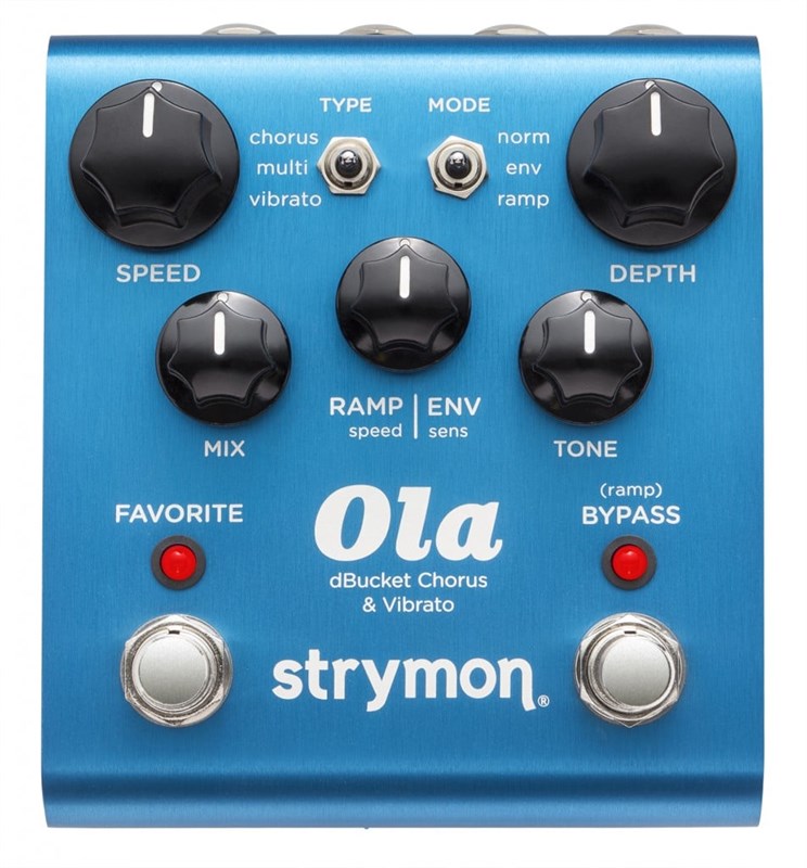 Strymon Ola dBucket Chorus and Vibrato Pedal