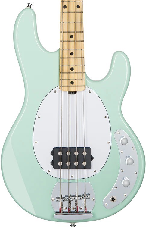 Sterling RAY4 StingRay Sub Bass, Mint Green