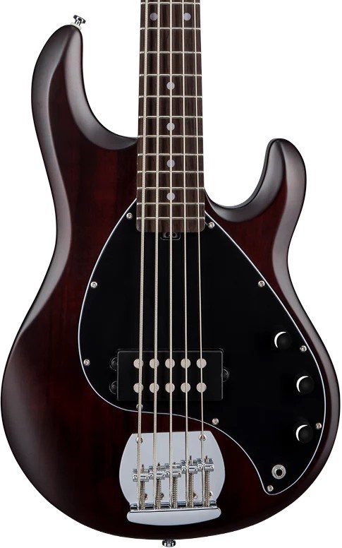 Sterling RAY5 StingRay5 Sub Bass, Walnut Satin