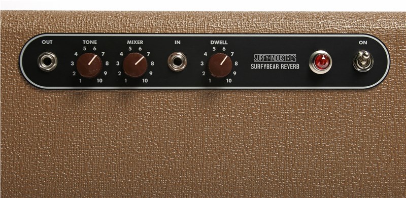 SurfyBear Reverb Tank Brown Controls