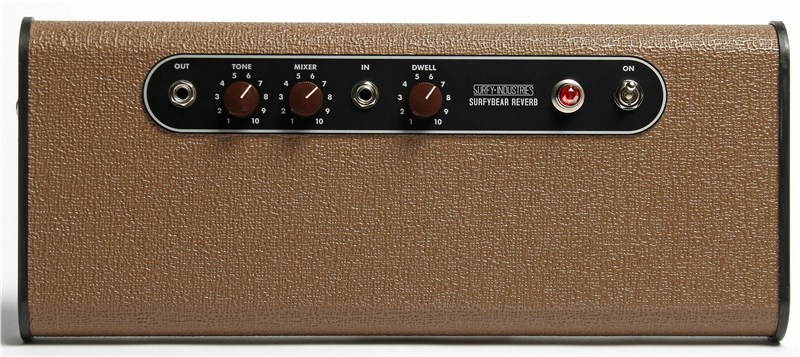 SurfyBear Reverb Tank Brown Front