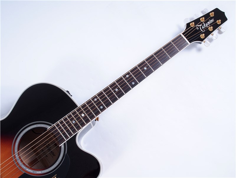 TakamineP6JCBSBJumboSburst-FrontNeck2