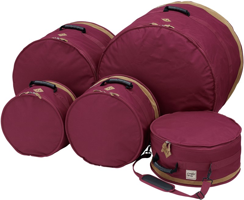 Tama Powerpad Drum Bag Set, Wine Red