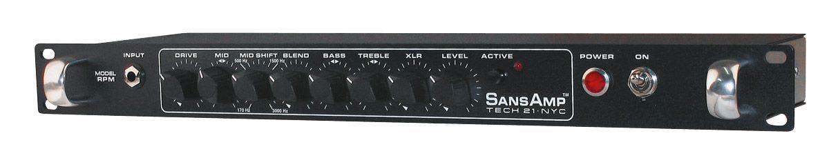 Tech 21 SansAmp RPM Rack Mount Preamp