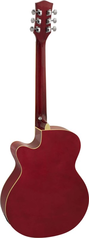 Tiger ACG4 Acoustic Guitar Red 5