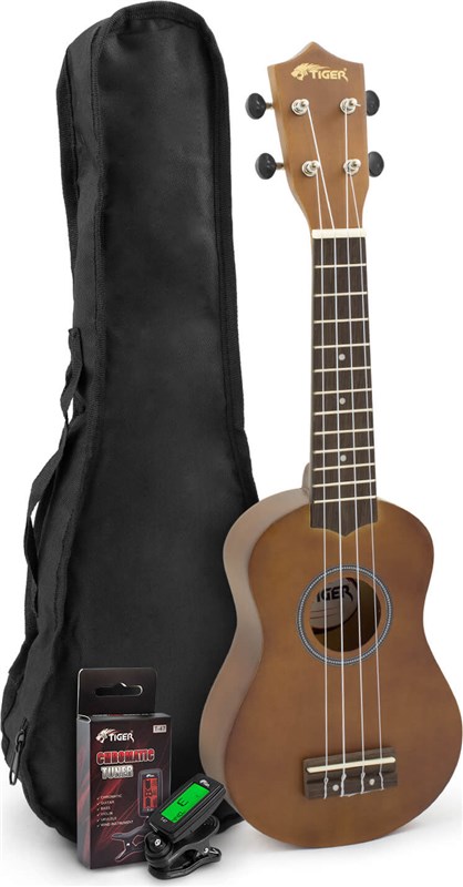 Tiger Soprano Ukulele Pack 1