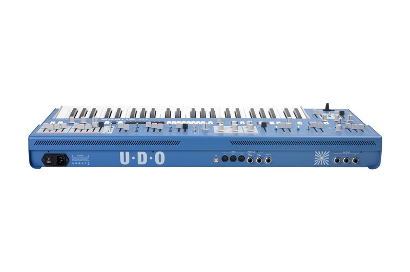 UDO Super 6 Polyphonic Hybrid Synthesiser, Blue