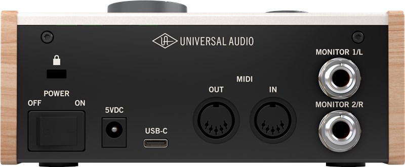 Universal Audio Volt 176 Audio Interface Back