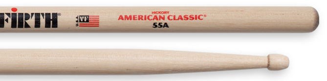 Vic Firth 55A Wood Tip Drumsticks