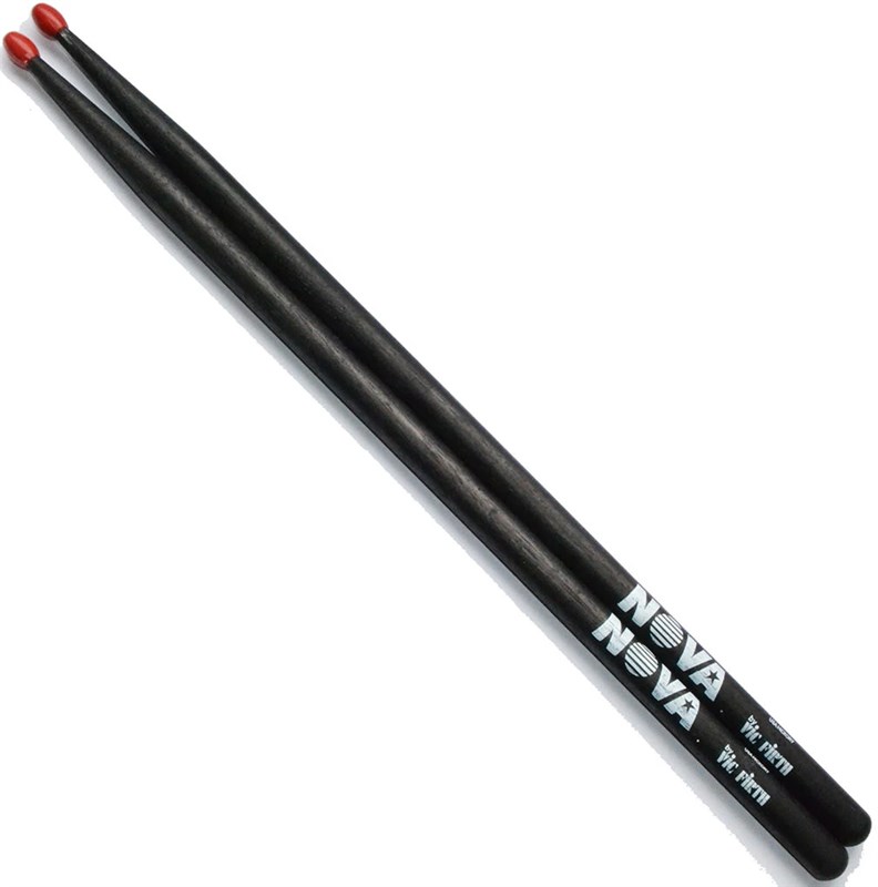 Vic Firth Nova 5A Nylon Tip Drumsticks, Black