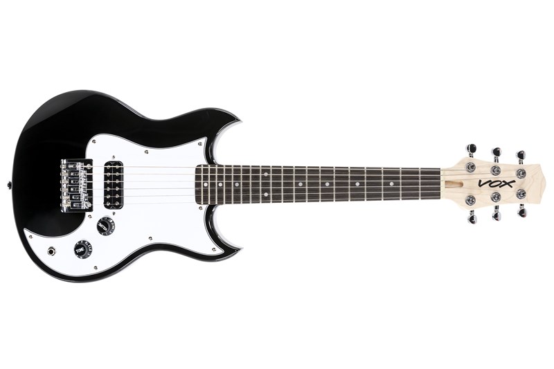 Vox SDC-1 Mini Electric Guitar, Black, front