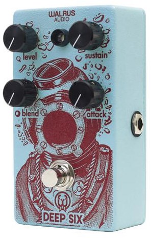 Walrus Audio Deep Six Compressor Pedal Angle