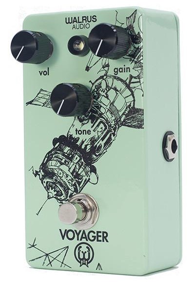 Walrus Audio Voyager Preamp Overdrive Pedal Angle